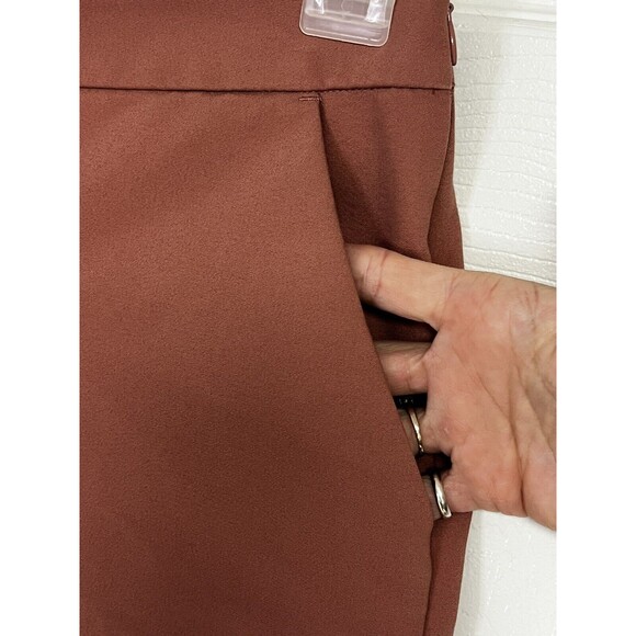 Express Pink Mauve Mid Rise Lace-up Shorts Size 4 - Picture 5 of 9